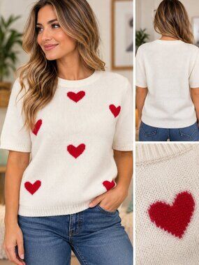 Heart Knit sweater